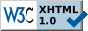 XHTML 1.0